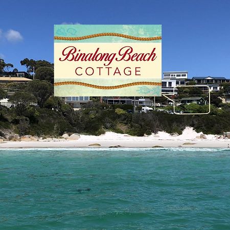 Binalong Beach Cottage Beachfront At Bay Of Fires Next To Restaurant Binalong Bay ภายนอก รูปภาพ