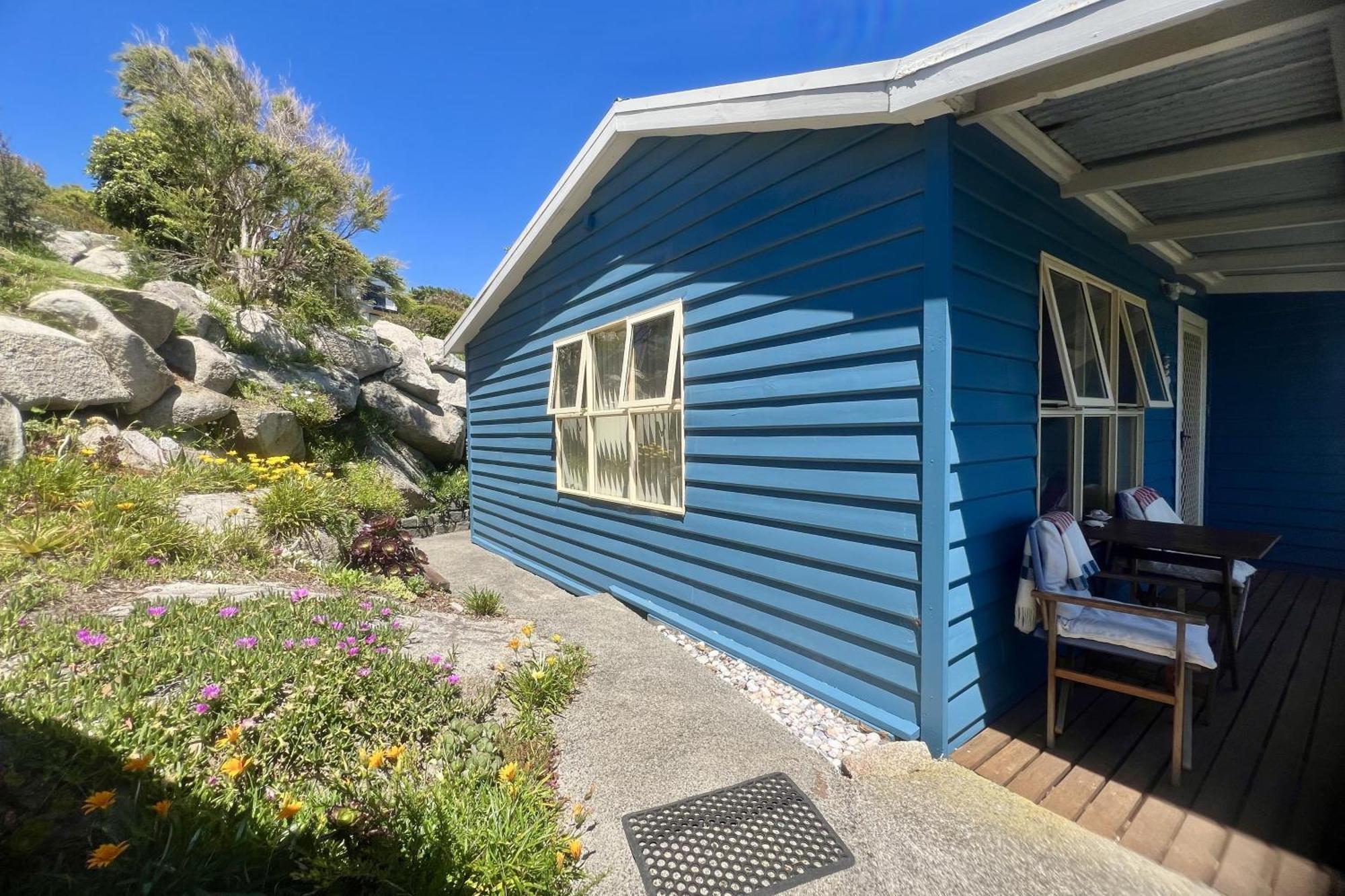 Binalong Beach Cottage Beachfront At Bay Of Fires Next To Restaurant Binalong Bay ภายนอก รูปภาพ